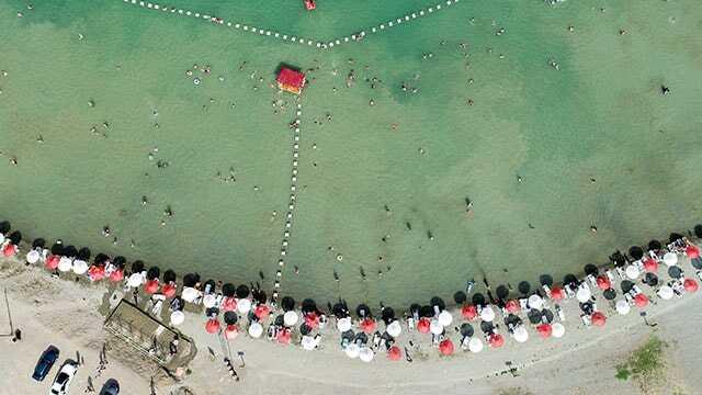 Ege ve Akdeniz sahilleri değil... Doluluk oranı yüzde yüz