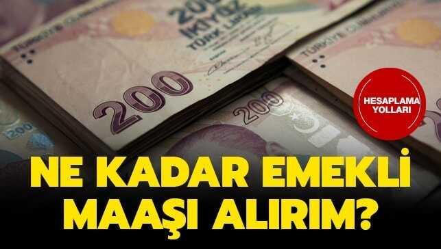 4A, 4B,4C emekli maaşı hesaplama nasıl yapılır"