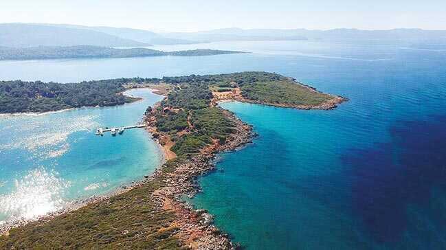 Dünyanın en eşsiz plajı Sedir Adası'nda