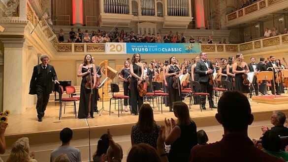 Türkiye Gençlik Filarmoni Orkestrası Berlin'de konser verdi