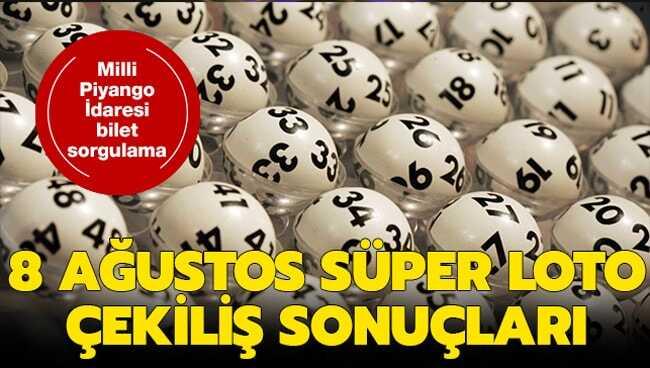 Süper Loto sonuçları açıklandı!