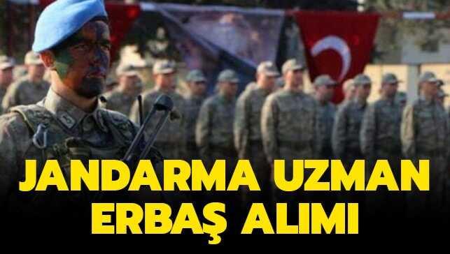 Jandarma uzman erbaş alımı için heyecan artıyor