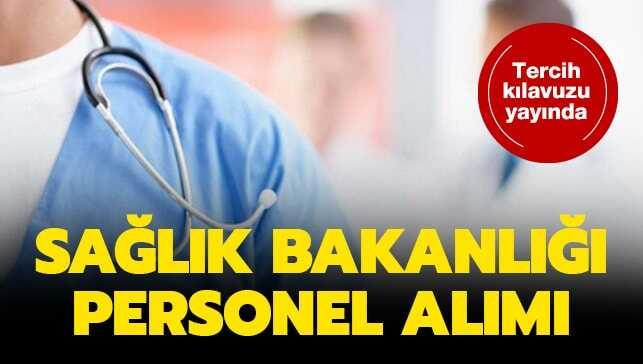 Sağlık Bakanlığı personel alımı başvuruları ne zaman bitiyor"