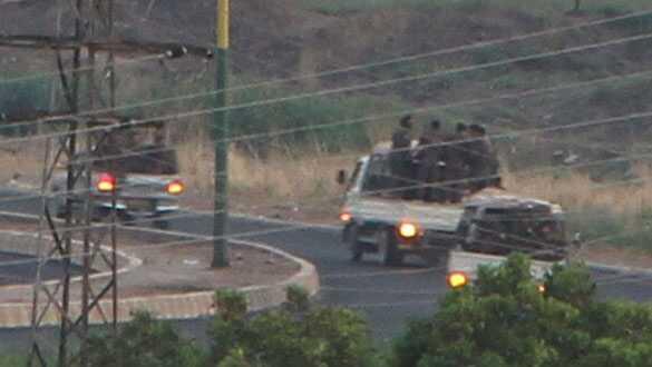 YPG'li teröristlerin Suriye'deki hareketliliği görüntülendi