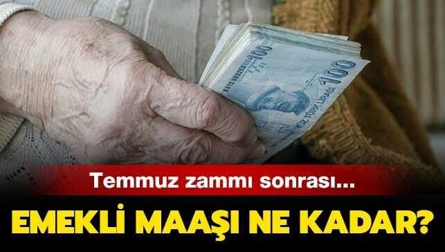 Emekli maaşı ne kadar"