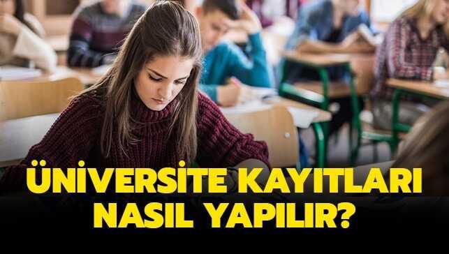Üniversite e-kayıt işlemleri devam ediyor