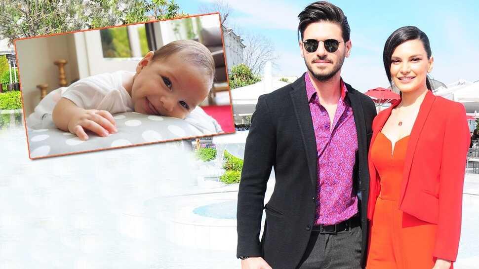 Almeda Abazi ve Tolgahan Sayışman'ın 3.5 aylık oğlu oyuncu oldu