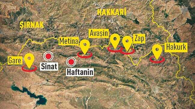 Irak'ın kuzeyinde PKK'ya 3. pençe