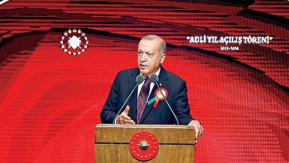 Cumhurbaşkanı devletin tüm kurumlarının başıdır