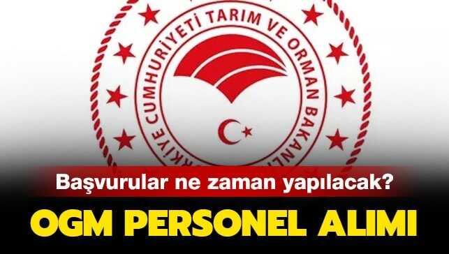 OGM personel alımı yapacak!