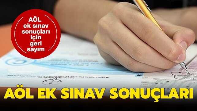 Açık lise ek sınav sonuçları için geri sayım