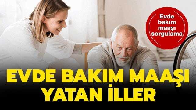 Evde bakım parası ödemeleri gerçekleştiriliyor