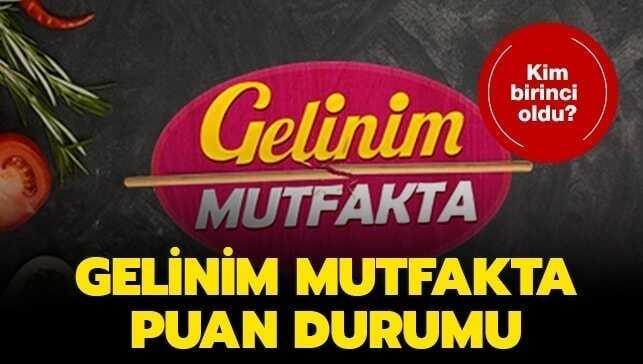 Gelinim Mutfakta 13 Eylül haftanın birincisi ve eleneni kim oldu"