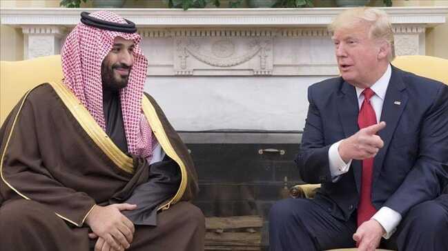 Trump Suudi Veliaht Prens bin Selman'la görüştü
