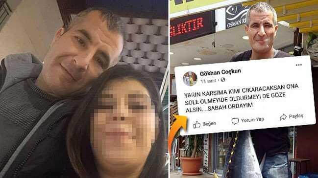 Boşanma aşamasındaki eşine bıçakla saldırırken araya gireni öldürdü