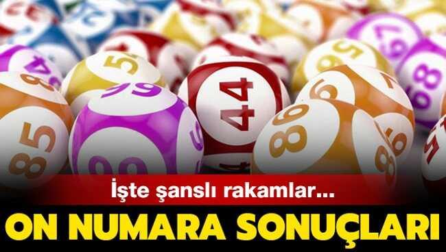 Milli Piyango İdaresi 16 Eylül 2019 On Numara çekiliş sonuçları açıklandı! Kazanan numaralar...
