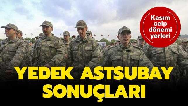 Yedek astsubay sonuçları açıklandı mı"
