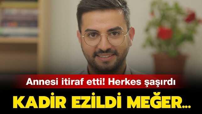 Temizlik Benim İşim Kadir'in annesinden şok eden itiraf geldi! Çocukken meğer...