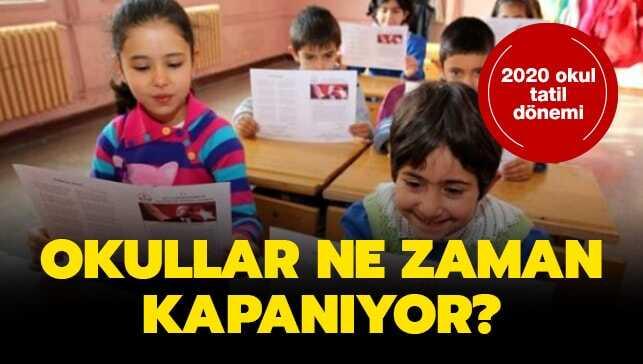 2020 ara tatil tarihleri nedir"