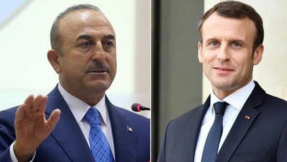 Bakan Çavuşoğlu'ndan Macron'a çok sert tepki! 'Ayakları pislik içindeyken öten horoz'