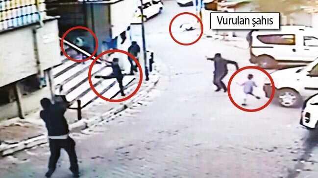 Çocuklar çatışmanın ortasında kaldı