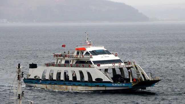 Gökçeada'ya bazı feribot seferleri iptal edildi