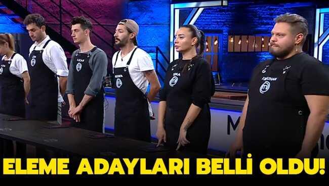 8 Ekim MasterChef eleme adayları belli oldu