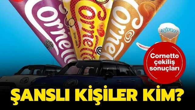 Cornetto çekiliş sonuçları 2019 ne zaman açıklanacak"