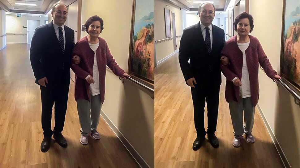 Ünlü sanatçı Fatma Girik taburcu edildi