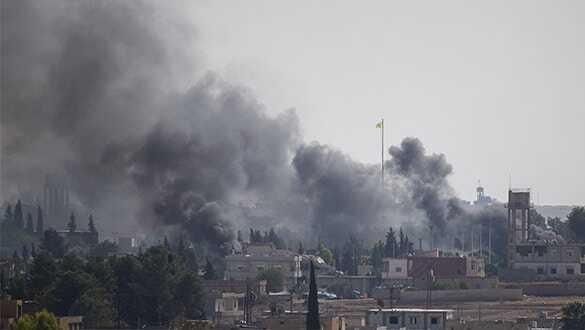 Tel Abyad'daki terör hedefleri obüs atışlarıyla vuruldu