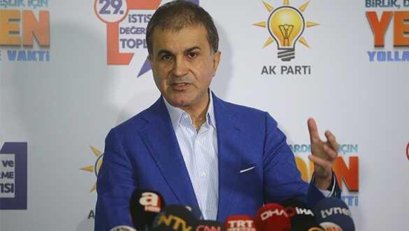 Çelik'ten AB'ye ve Arap Birliği'ne tepki