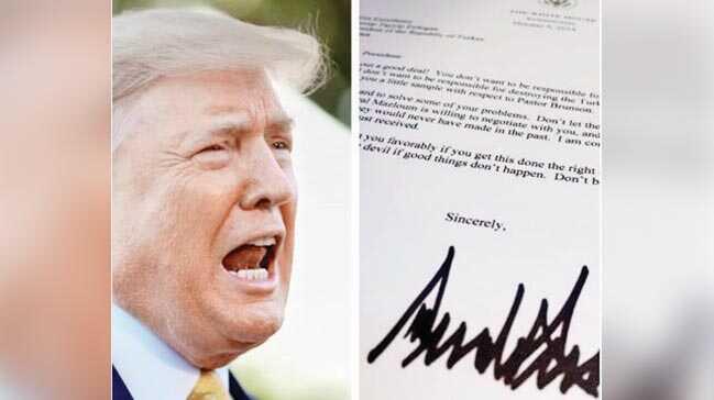 Trump'ın mektubu Amerikalıları utandırdı