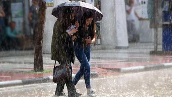 Son dakika hava durumu... Meteoroloji uyardı: Yarın sağanak ve gök gürültülü