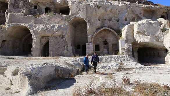 Kapadokya'da tesadüfen bulunan tarihi yerleşim turizme kazandırılıyor