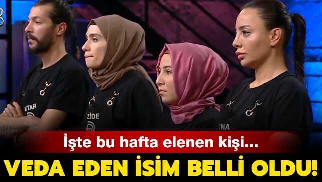 MasterChef'e veda eden isim belli oldu