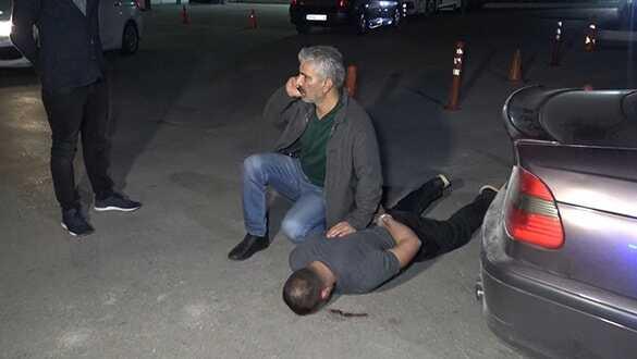 Bursa'da gece yarısı hareketli anlar! Ters kelepçe takıldı