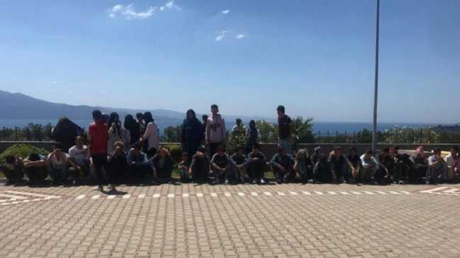 Çanakkale'de son 1 haftada 818 mülteci yakalandı