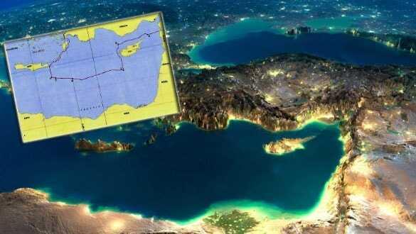 Dışişleri Bakanlığı Türkiye'nin Doğu Akdeniz'deki kıta sahanlığı ve MEB sınırlarını paylaştı