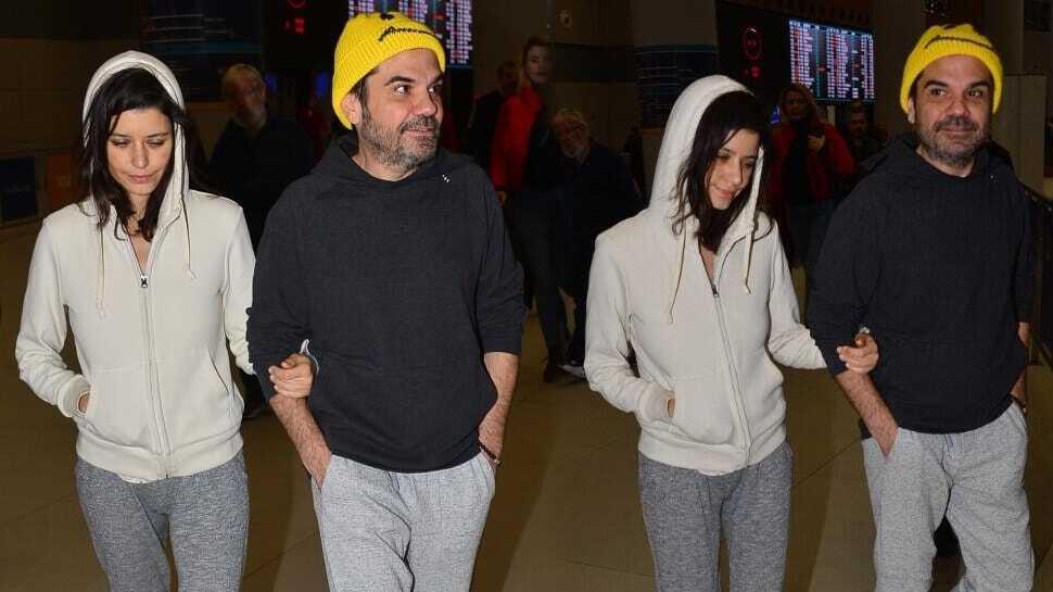Beren Saat ve Kenan Doğulu'nun aşk tatili sona erdi! Ünlü çift kol kola yurda döndü
