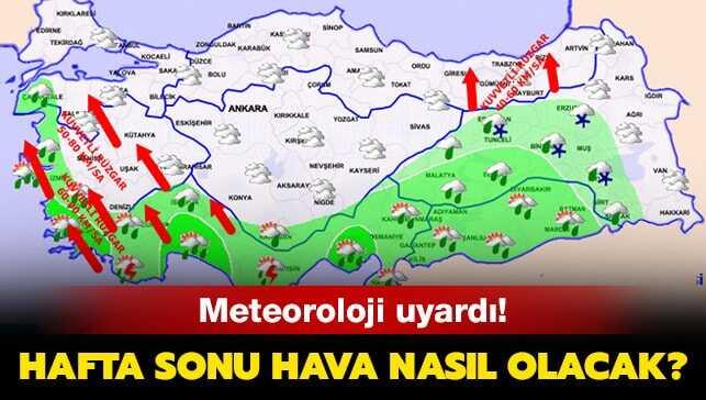 Hafta sonu hava nasıl olacak" İstanbul hava durumu! 14 Aralık Cumartesi hava durumu raporları