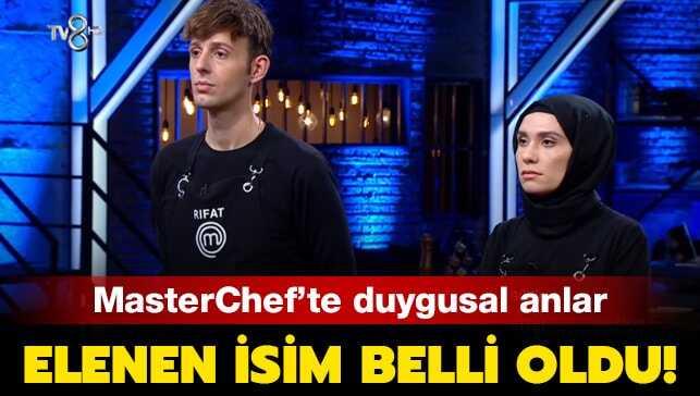 MasterChef'e veda eden yarışmacının duygusal anları...MasterChef'te bu hafta kim elendi"