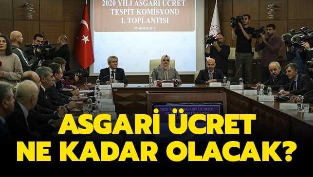 Asgari ücret zammı ne zaman belirlenecek" Asgari ücret 4. toplantısı ne zaman"