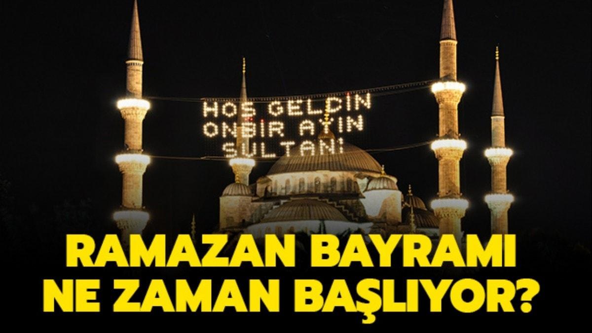 İşte Ramazan Bayram tarihleri