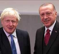 Ba�kan Erdo�an Boris Johnson ile g�r��t�