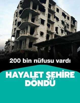 200 bin n�fuslu Maarat El Numan, hayalet �ehir oldu