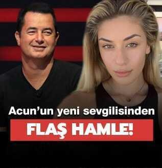 Acun'un yeni sevgilisinden flaş hamle!