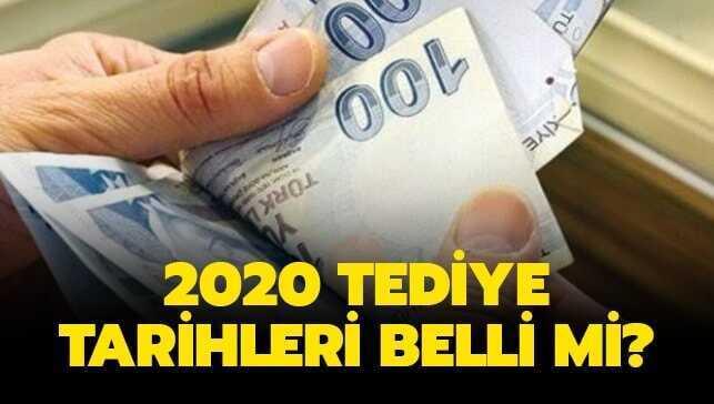 Gözler ilave tediye ödeme tarihlerine çevrildi..