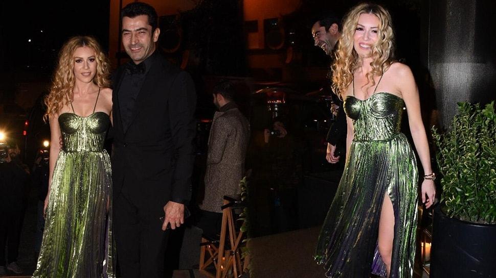 Kenan İmirzalıoğlu ve Sinem Kobal, Sıla-Hazer Amani düğününe damga ...