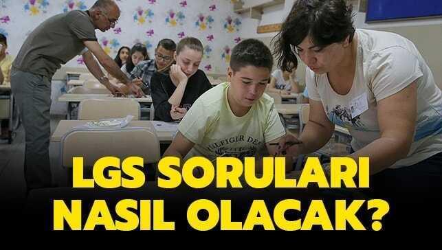 LGS soruları nasıl olacak" LGS 2020 ocak ayı örnek soruları yayınlandı mı"