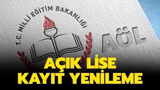 2020 AÖL kayıt yenileme nasıl yapılır"